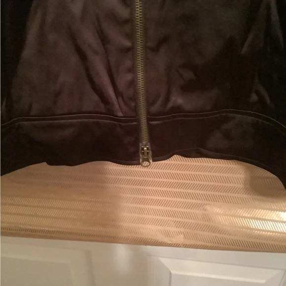 FOCUS~BROWN BOMBER JACKET~ NWT - Picture 5 of 5